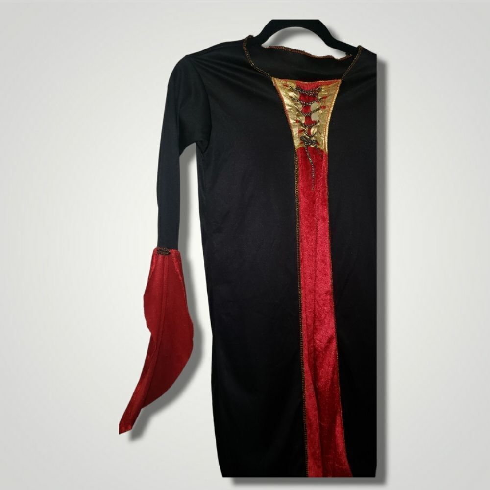 Vampire Vampirene Dress Halloween Costume, Witch, medieval, Renaissance - Picture 2 of 8